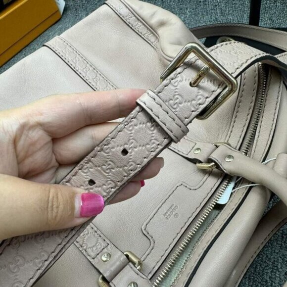 GUCCI Boston Leather Satchel 300-080824 - Picture 11 of 14